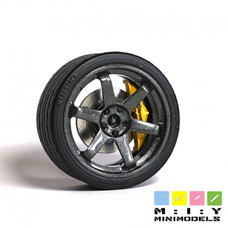 Volk Rays TE37 wheel set