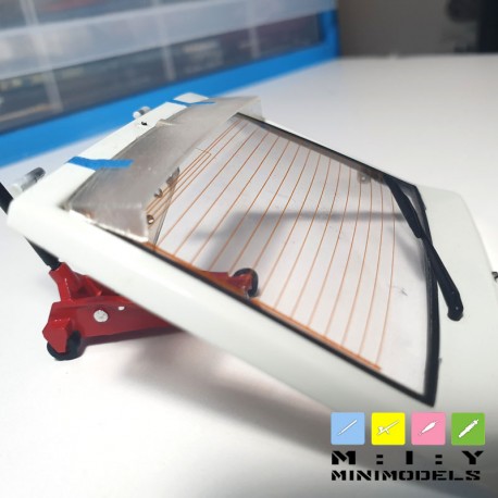 Window spoiler for Toyota AE86