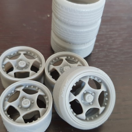 Schmidt space line wheel set
