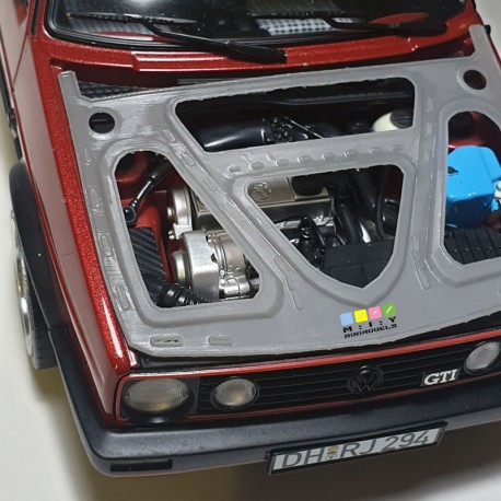 Golf 2 hood reinforcement