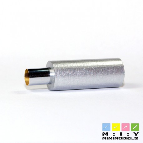 Exhaust pipe round 5 mm