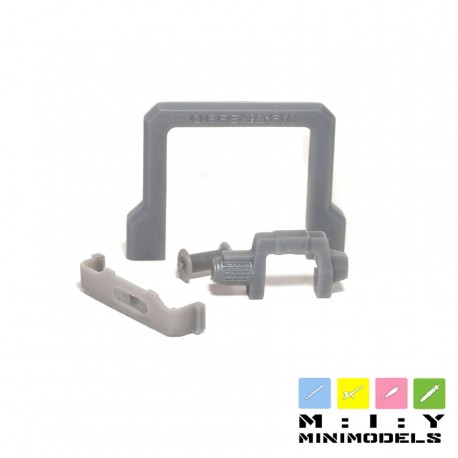 LAND Rover Defender bull bar + winch